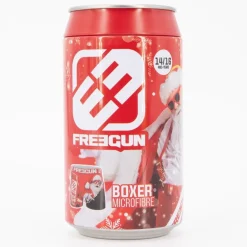 Boxer microfibre élastique imprimé Nöel avec coffret canette Enfant FREEGUN