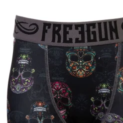 Boxer microfibre santa muerte Enfant FREEGUN