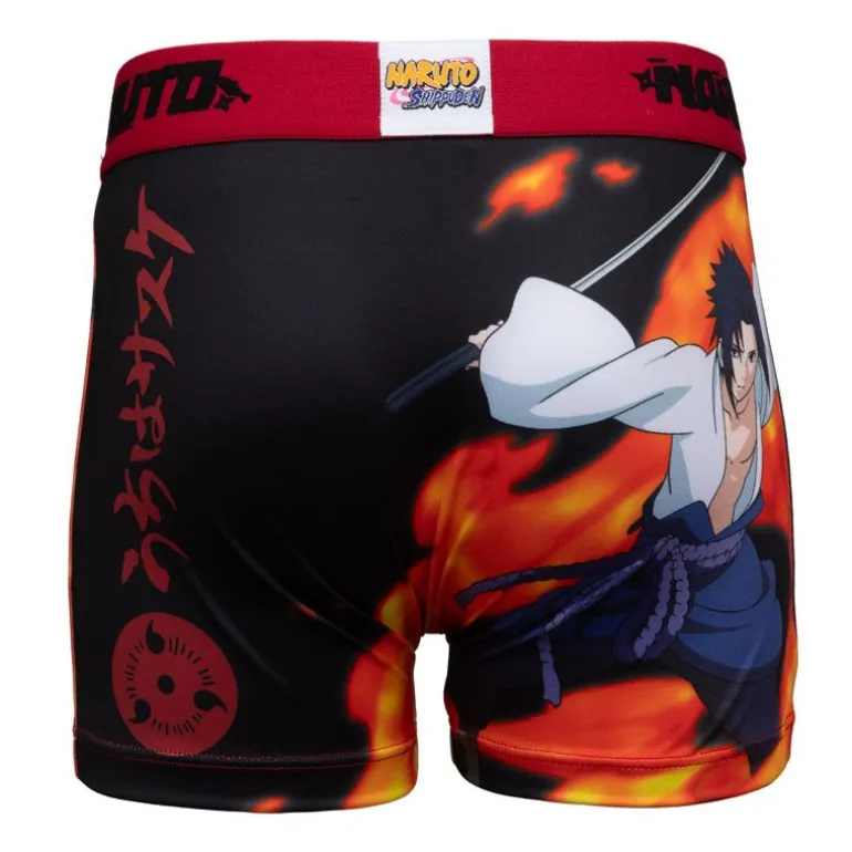 Boxer Naruto Shippuden élastique rouge Garçon FREEGUN