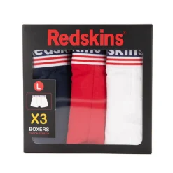 Boxer pack de 3 luciano Homme REDSKINS