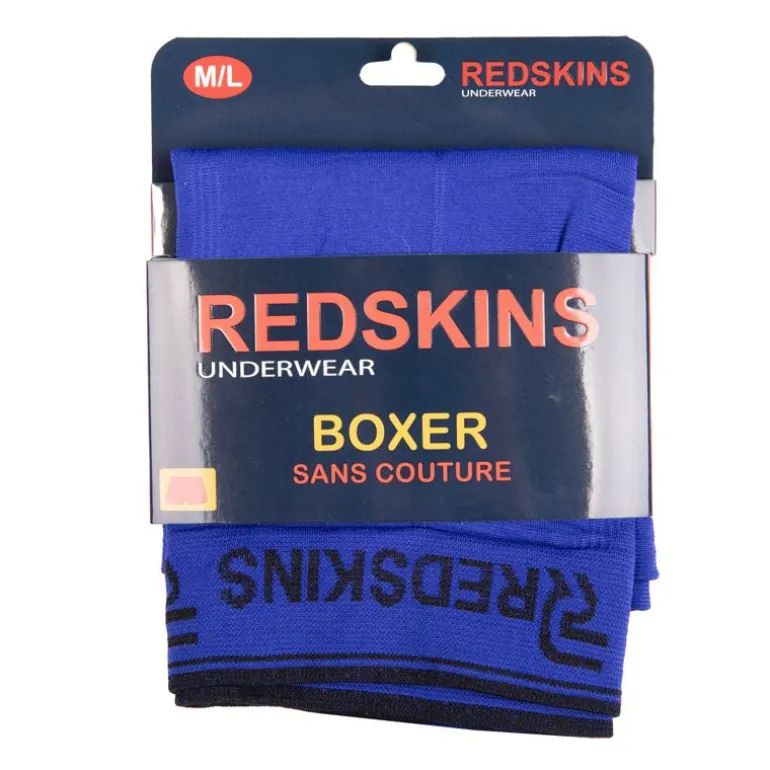 Boxer simless manolo stretch élastique avec liseré Homme REDSKINS