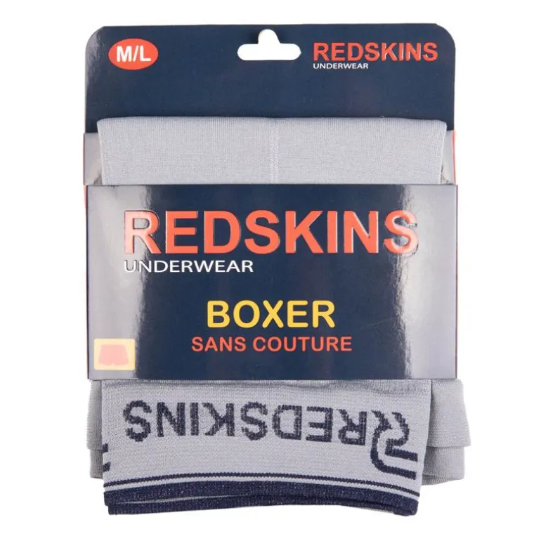 Boxer simless manolo stretch élastique avec liseré Homme REDSKINS