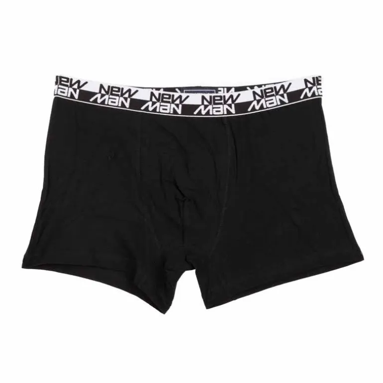 Boxer stretch coton logo sur l'élastique Homme NEW MAN