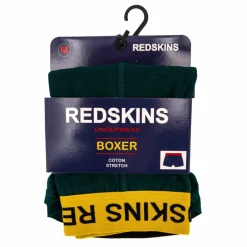 Boxer uni coton stretch Branco Homme REDSKINS
