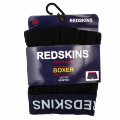 Boxer uni coton stretch Branco Homme REDSKINS