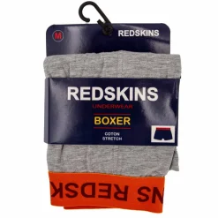 Boxer uni coton stretch Branco Homme REDSKINS