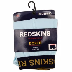 Boxer uni coton stretch Branco Homme REDSKINS