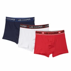 Boxer uni lot x3 Nathan Homme LEE COOPER