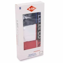 Boxer uni lot x3 Nathan Homme LEE COOPER