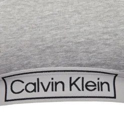 Brassière coton gris chiné Femme CALVIN KLEIN