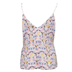 Caraco bretelles beau motif imprimé décolleté noeud Femme ANTIK BATIK