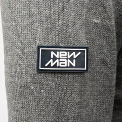 Cardigan zippe nmrh3523dred Homme NEW MAN