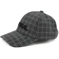 Casquette à carreaux style prince de galles en feutre Homme KAPORAL