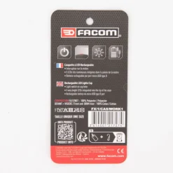 Casquette de travail avec lampe intégrée Homme FACOM