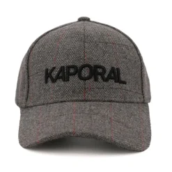 Casquette en feutre à carreaux Jayden Homme KAPORAL