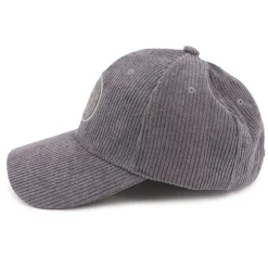 Casquette en tissu côtelé avec logo blason Homme BILL TORNADE
