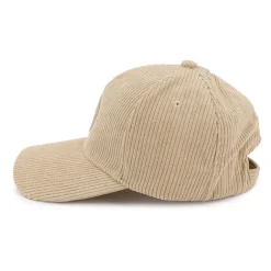 Casquette en tissu côtelé avec logo blason Homme BILL TORNADE