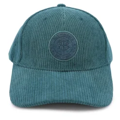 Casquette en tissu côtelé avec logo blason Homme BILL TORNADE