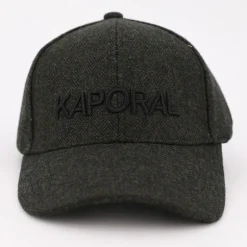 Casquette jayden logo brodé noir Homme KAPORAL