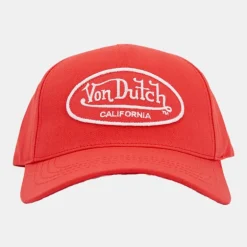 Casquette rouge Homme VON DUTCH