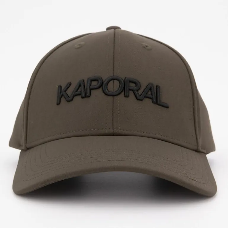 Casquette unie logo coloré brodé irfane Homme KAPORAL