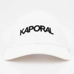 Casquette unie logo coloré brodé irfane Homme KAPORAL
