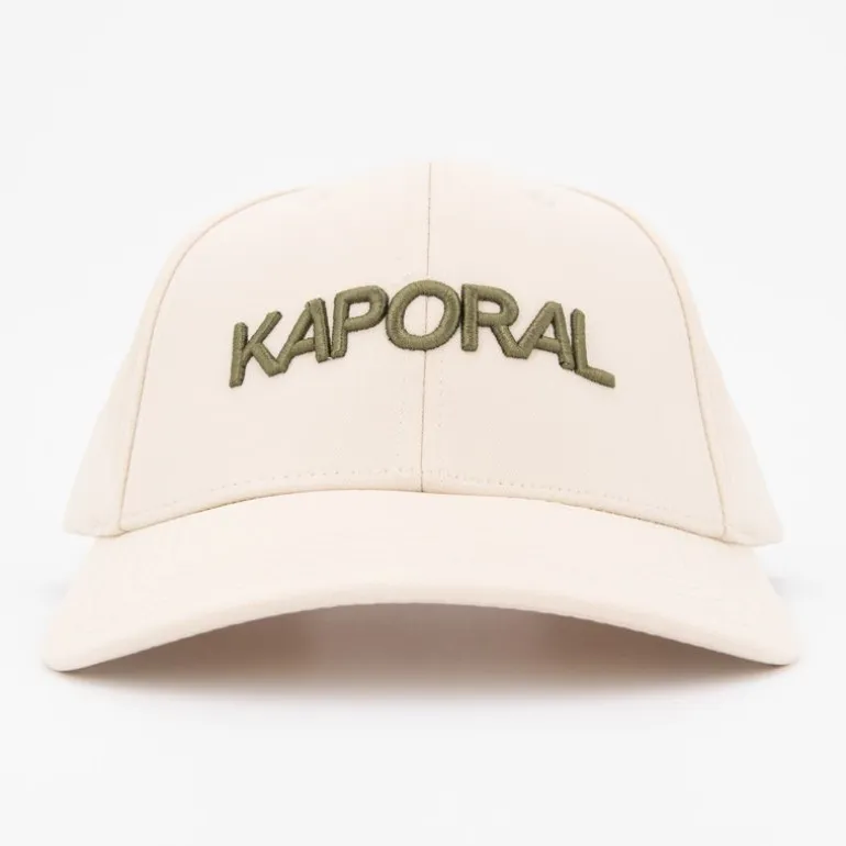 Casquette unie logo coloré brodé irfane Homme KAPORAL