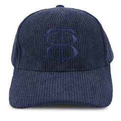 Casquette velours cotelé logo brodé Homme BILL TORNADE