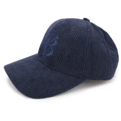 Casquette velours cotelé logo brodé Homme BILL TORNADE