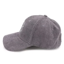 Casquette velours cotelé logo brodé Homme BILL TORNADE