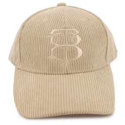 Casquette velours cotelé logo brodé Homme BILL TORNADE