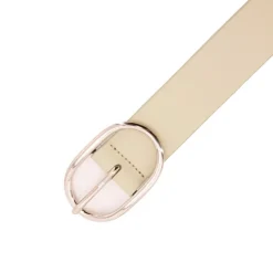 Ceinture cuir colorée boucle doré rose Femme DOCKERS