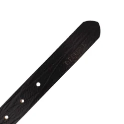 Ceinture cuir grainé Candice boucle argenté Femme DEELUXE 74