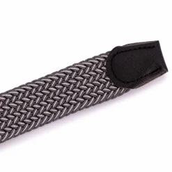 Ceinture tressée bouclé argenté Homme BILL TORNADE