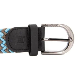 Ceinture tressée en tissu Homme TORRENTE