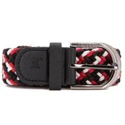 Ceinture tressée en tissu Homme TORRENTE