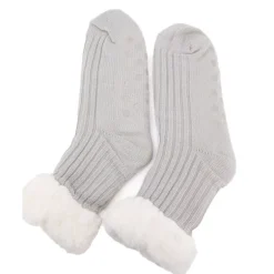 Chaussette Fourrée Antidérapante Diara 36/38 - 39/41 Femme BURTON OF LONDON