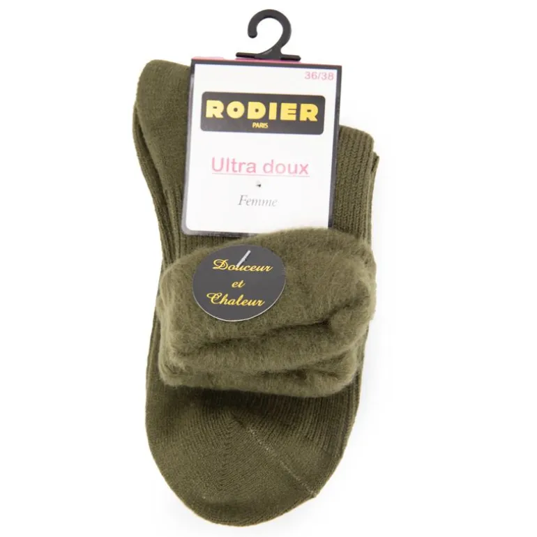 Chaussette ultra doux a reversFemme RODIER