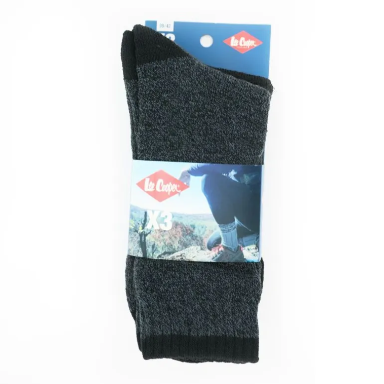 Chaussettes chaleur thermique vladislas *3 39-42/43-46 Homme LEE COOPER