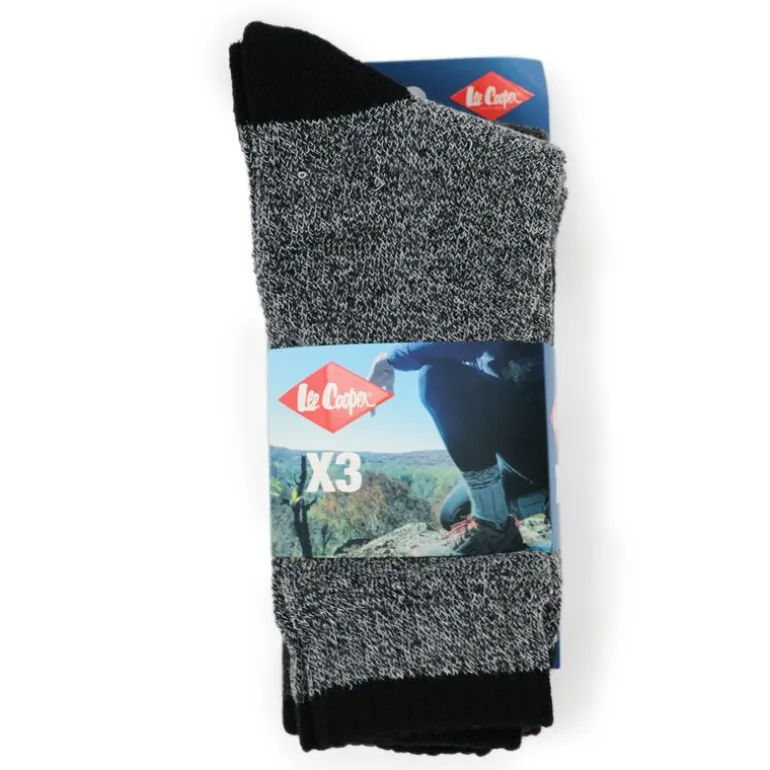 Chaussettes chaleur thermique vladislas *3 39-42/43-46 Homme LEE COOPER