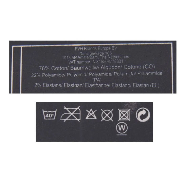 Chaussettes coton lot de 3 avec logo Homme TOMMY HILFIGER