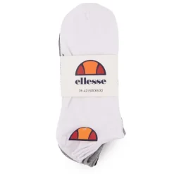 Chaussettes courtes imprimé logo coloré x3 Homme ELLESSE