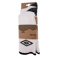 Chaussettes de sport lot de 2 t39-46 Homme UMBRO