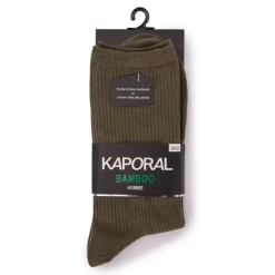 Chaussettes hautes en bamboo Homme KAPORAL