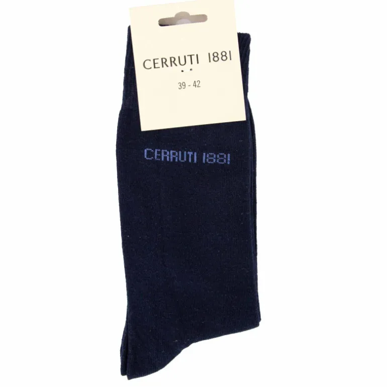 Chaussettes hautes unies Oeko-tex Homme CERRUTI