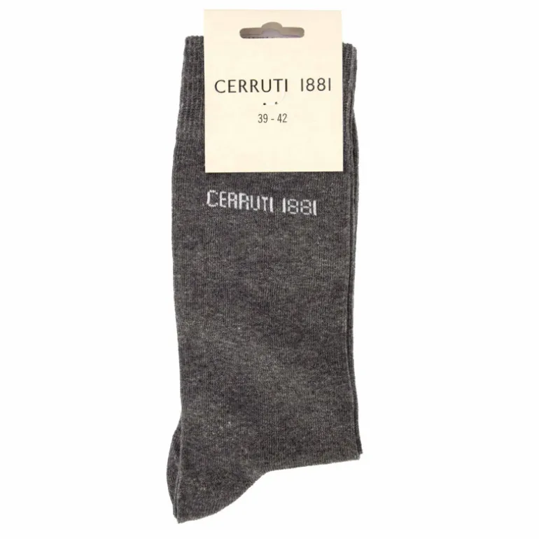 Chaussettes hautes unies Oeko-tex Homme CERRUTI