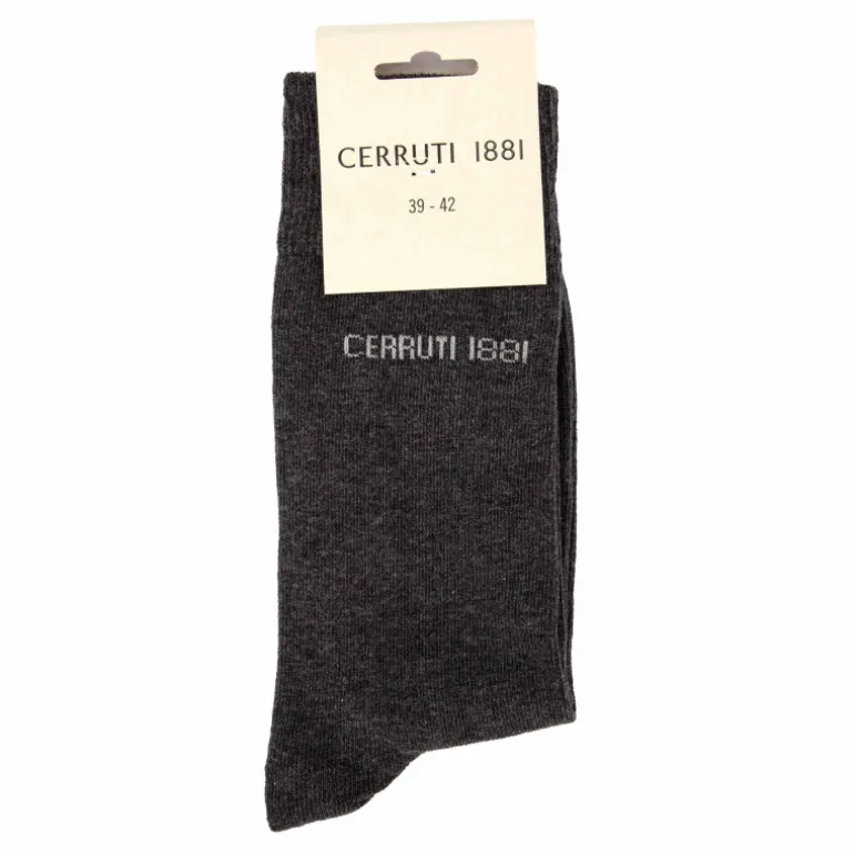Chaussettes hautes unies Oeko-tex Homme CERRUTI