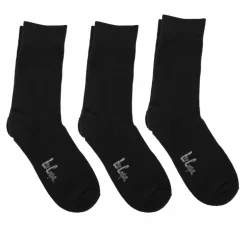 Chaussettes unies lot x3 coton stretch Femme LEE COOPER