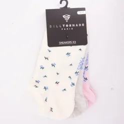 Chaussettes x3 bill tornade 36/42 fantaisie 11088 Femme BILL TORNADE