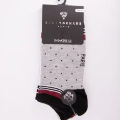 Chaussettes x3 bill tornade 36/42 fantaisie 11088 Femme BILL TORNADE